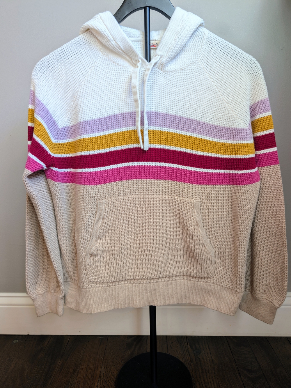 Faherty Throwback Organic Cotton & Cashmere Sweater Hoodie